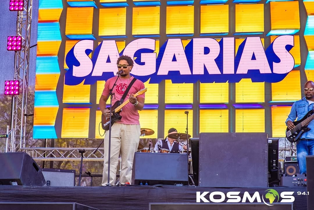 Sagarias Tsam close up with guitar